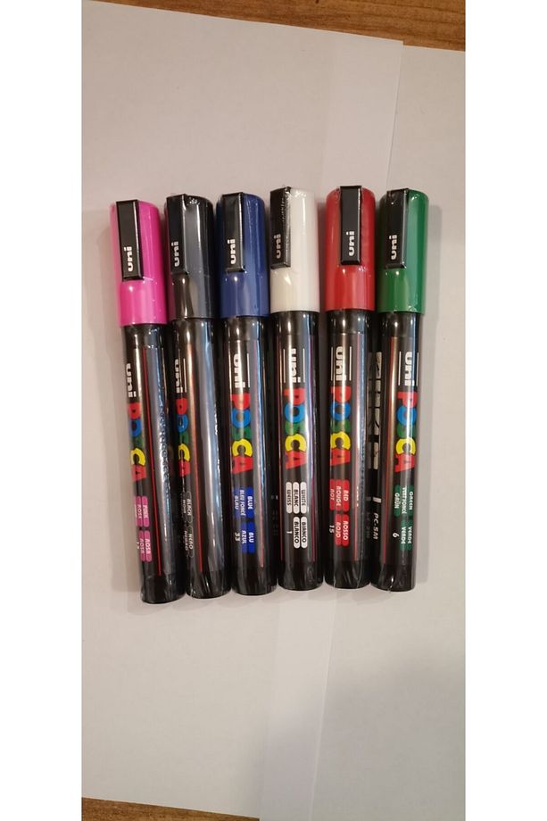 Unı Pc-5m 6'lı Set Ana Renkler - 3