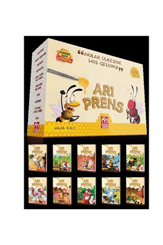 Arı Prens Story Reading Set for Grades 3 and 4: 10 Books