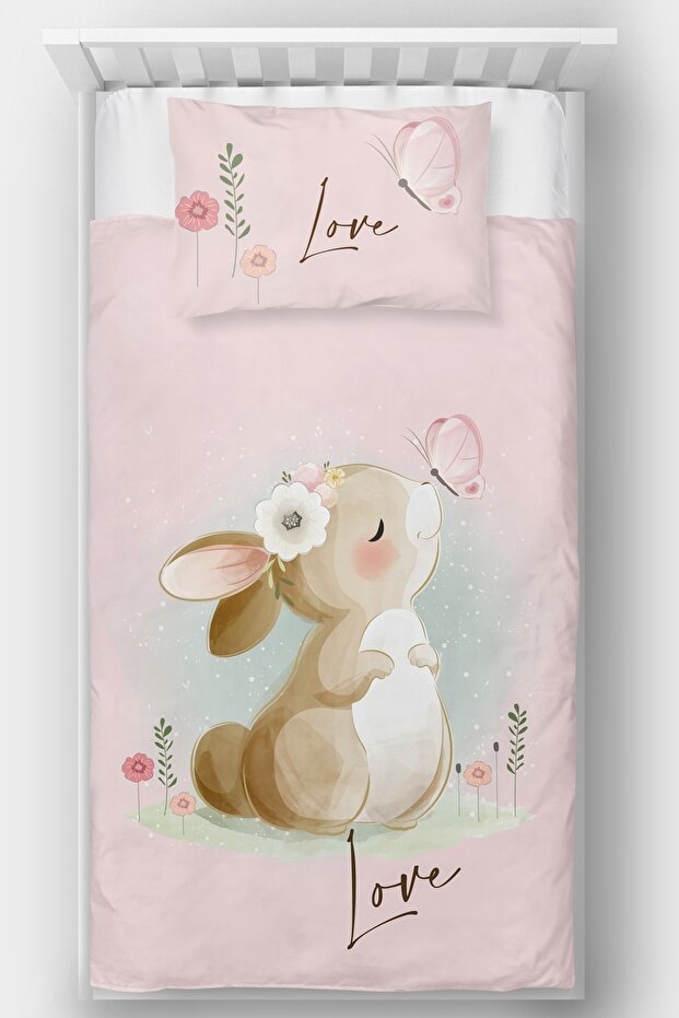 Single Bedspread Rabbit