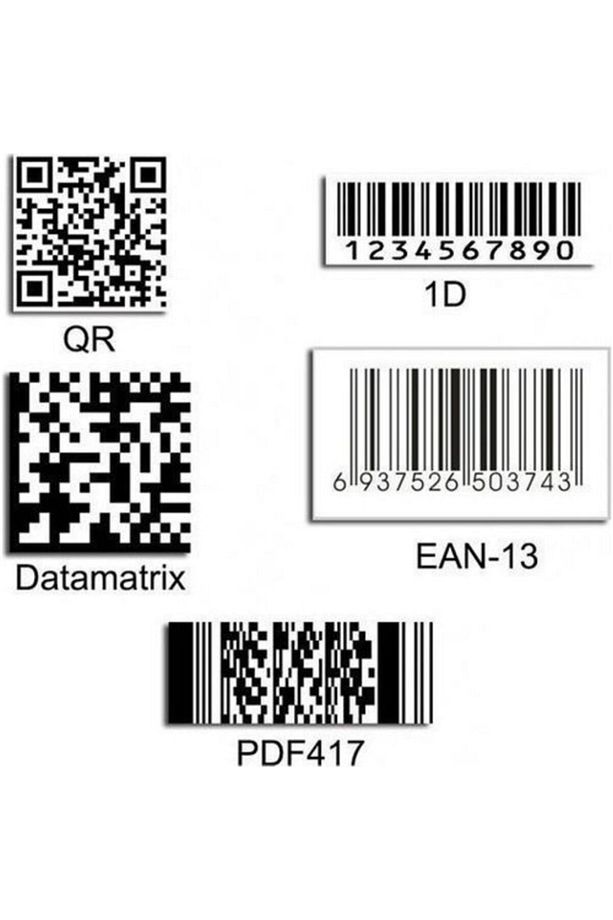 F-18w 2d 1d Qr Kod Karekod Aşı Kablosuz Barkod Okuyucu - 3