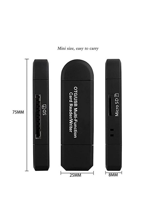 Type-c Micro Usb Sd Tf Otg Hafıza Kart Okuyucu - 6