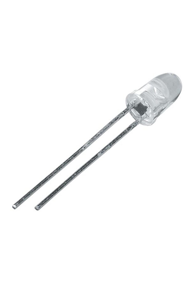 5mm Mavi Şeffaf Led 10 Adet - 1