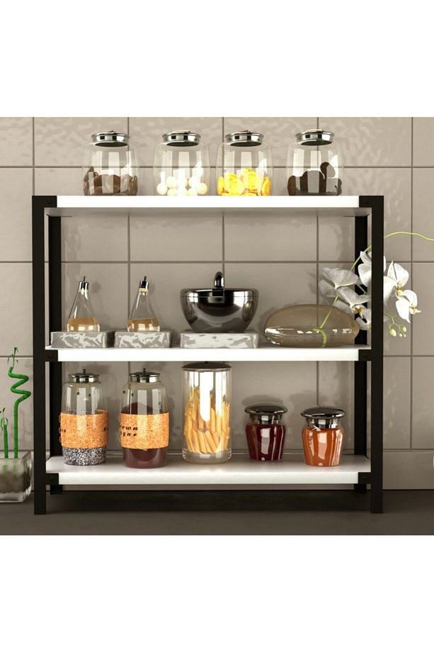 Mutfak Banyo Tezgah Üstü Organizer Raf - 2