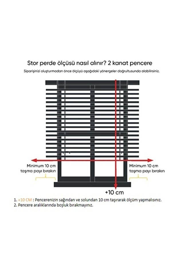 RÜYAPER Beyaz Bambu Zebra Perde - 3
