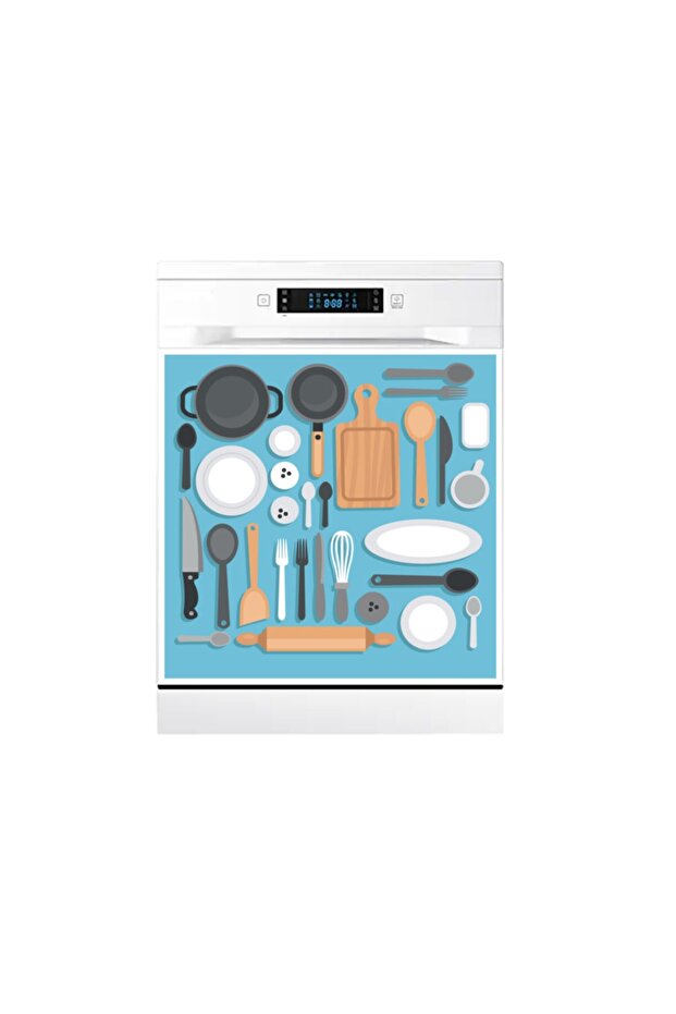 Kitchen Appliance Dishwasher Sticker