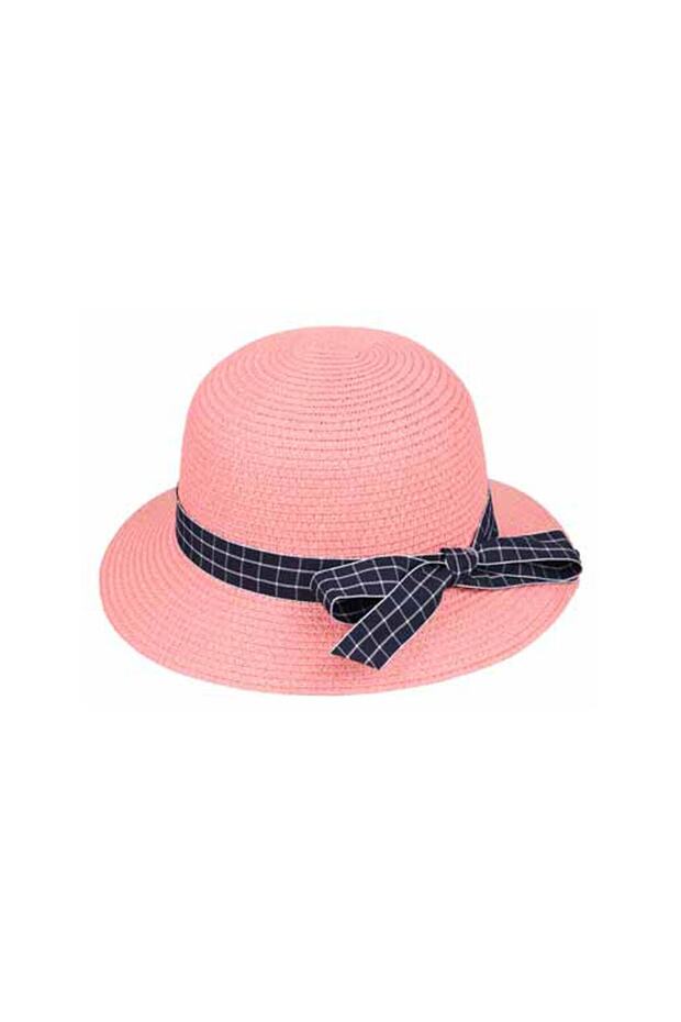 Kitti 9710-06 Girl's Summer Straw Trilby Hat 6-10 Years