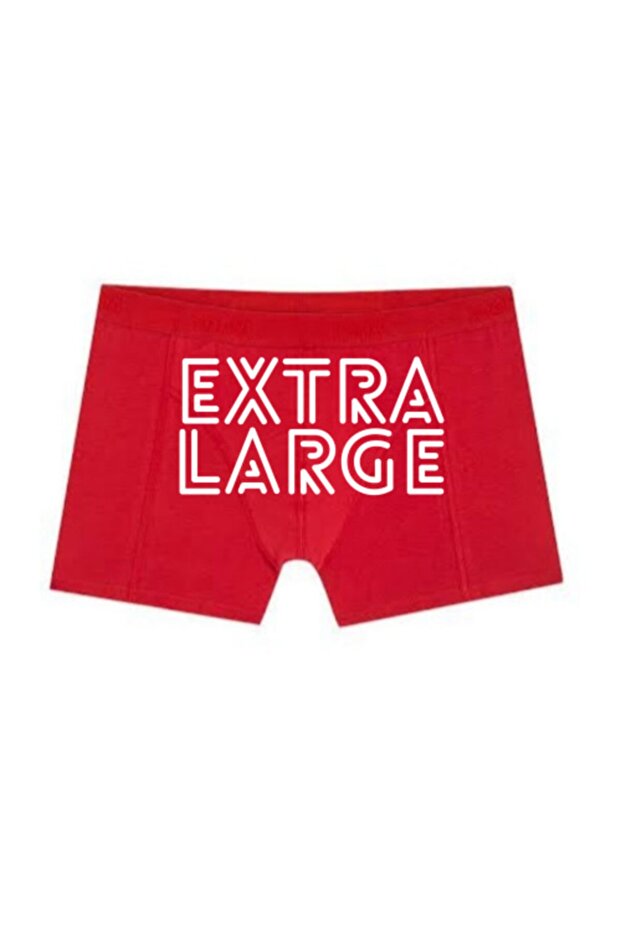 بوكسر رجالي مطبوع كبير جدًا - 1