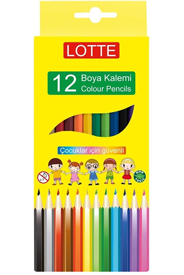 قلم طلاء جاف 12 لون