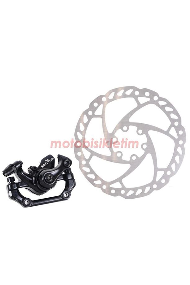 Bisiklet Disk Fren Seti [arka] Kaliper+rotor 160mm 6 Vidalı - 1