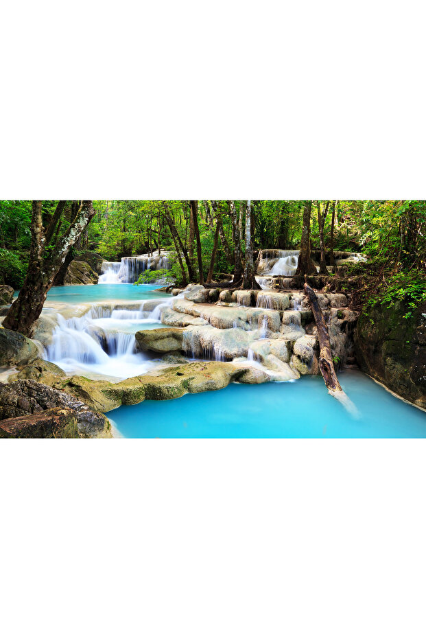 ŞELALE DOĞA KANVAS TABLO - 1