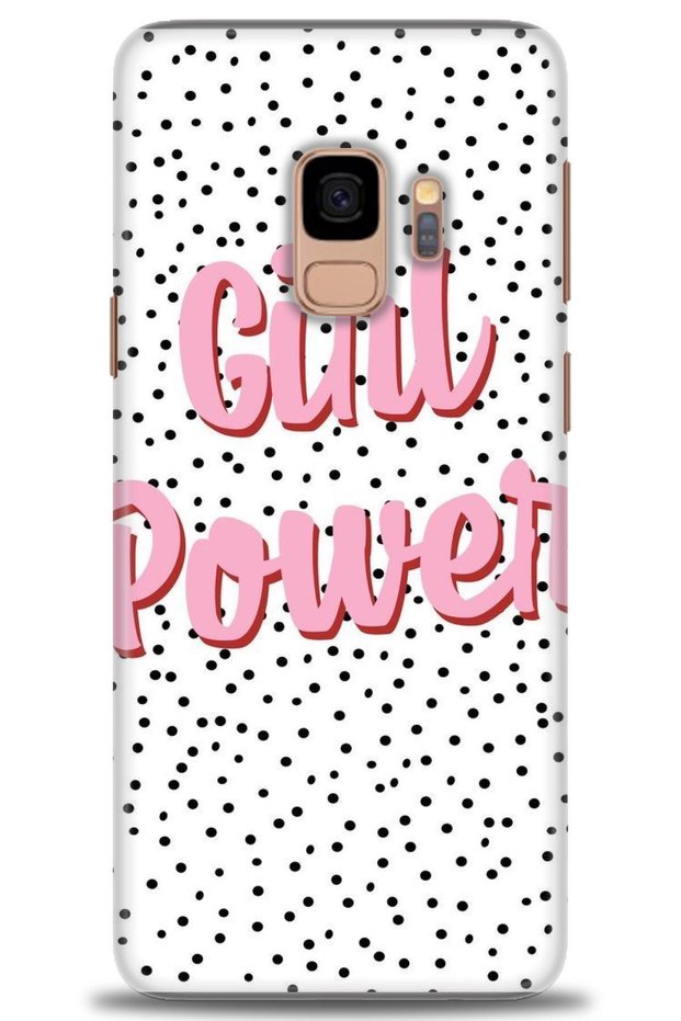 Samsung Galaxy S9 Case Hd Printed Case - Girl Power + Full Screen Protector