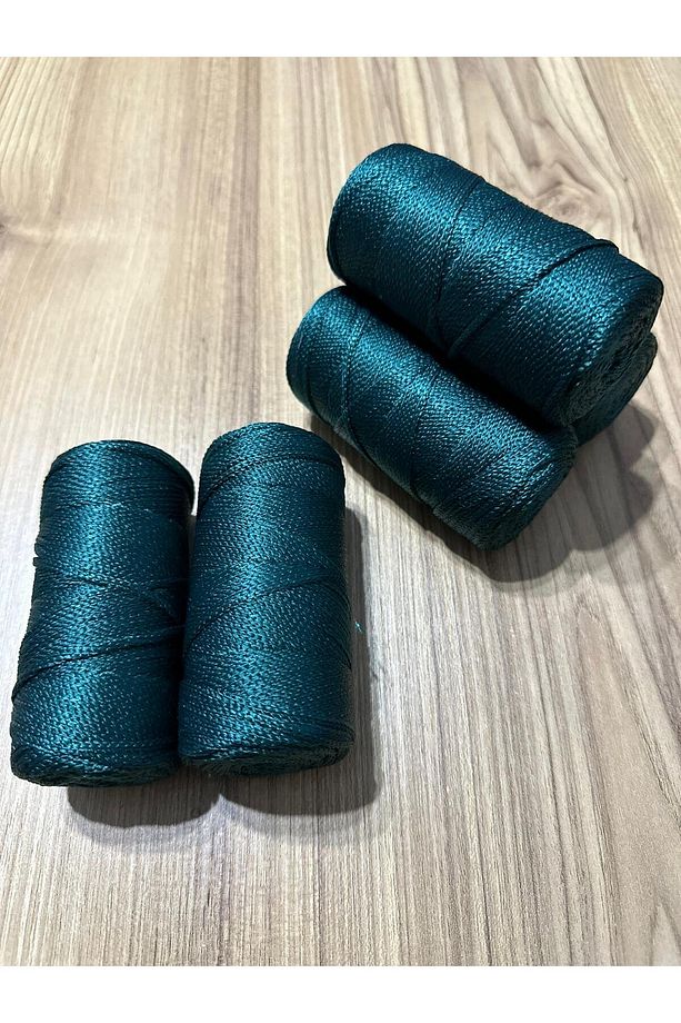 Polyester Makrome Ip (3 Mm - 100 gr) Sepet Ipi , Çanta Ipi , Puset Ipi , Örgü Ipi , Paspas Ipi - 1