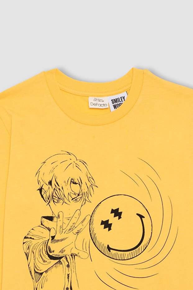 Erkek Çocuk Smileyworld Uzun Kollu Pijama Takımı B4181a823wn - 4