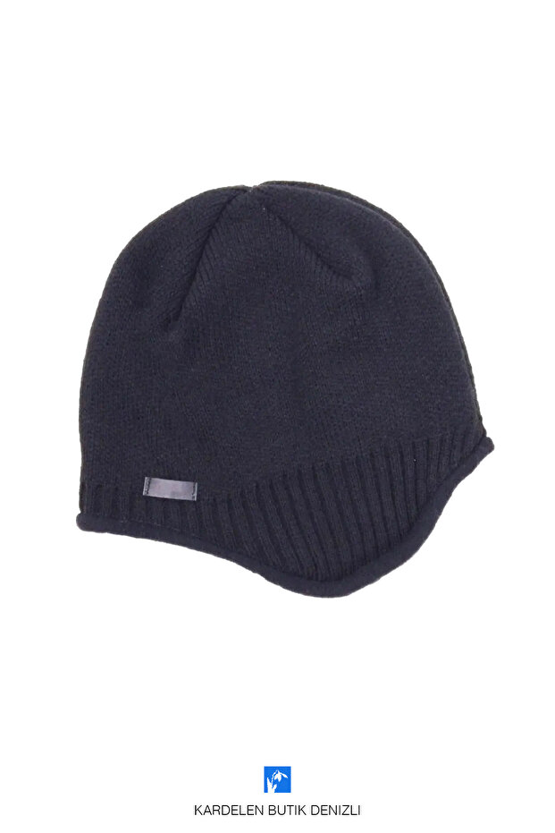 Casual Fleece Lined Acrylic Wool Beret with Ears (Unisex)