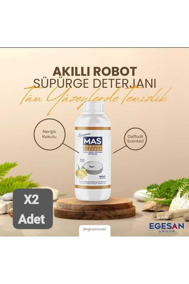 Robot Süpürge Deterjanı Solüsyonu Nergis Kokulu 1000 Ml X 2 Adet - 5