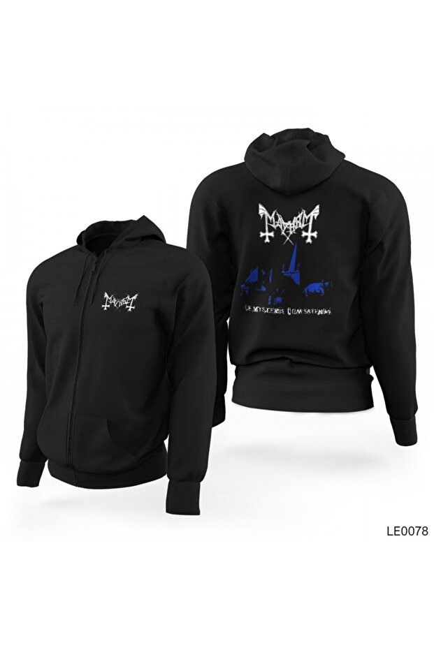 Mayhem Zippered Hooded Sweatshirt