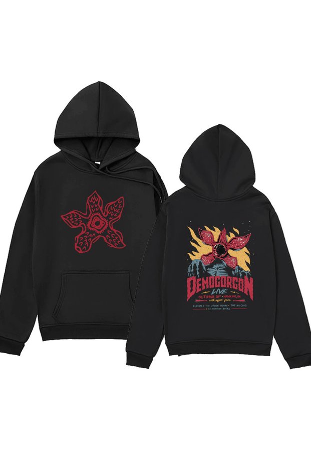 Stranger Things Eddie Munson Demogorgon hoodie