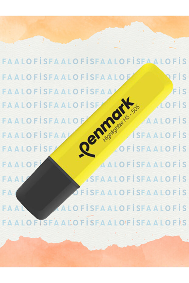 HS-505 Doldurulabilir Fosforlu Kalem Pastel Renkler 5 Adet - 3