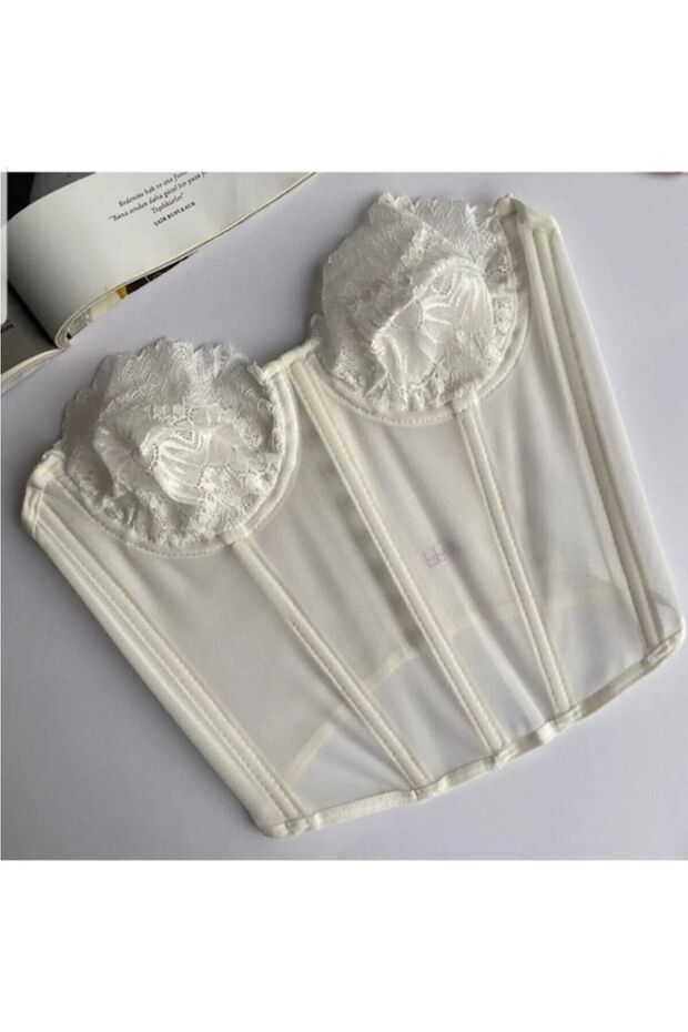 DANTELLİ BÜSTİYER KORSE - 2