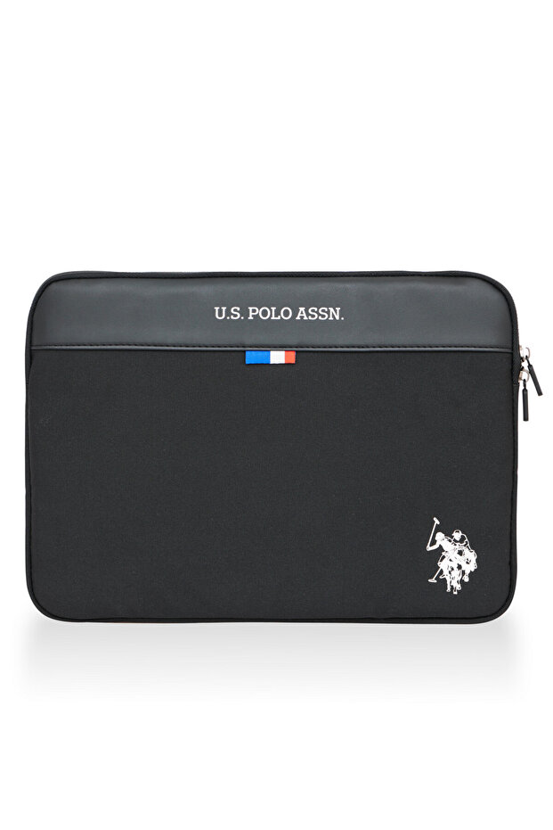 BASE. Polo Assn. 23698 Unisex Laptop Briefcase with Compartment BLACK