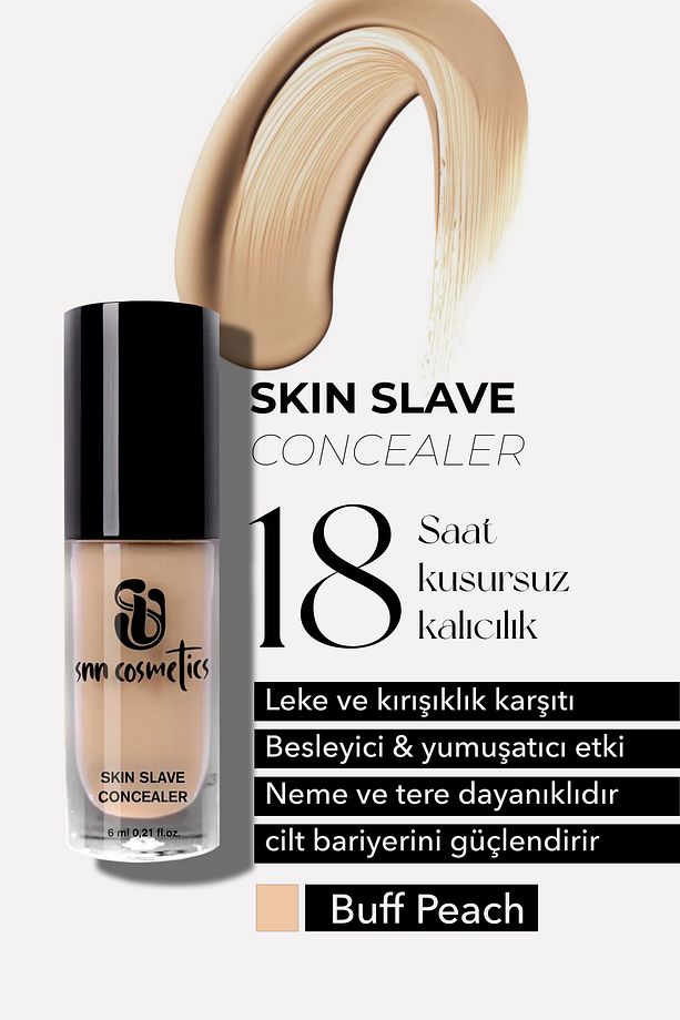Skin Slave Buff Peach Kapatıcı - 6 ml - 1