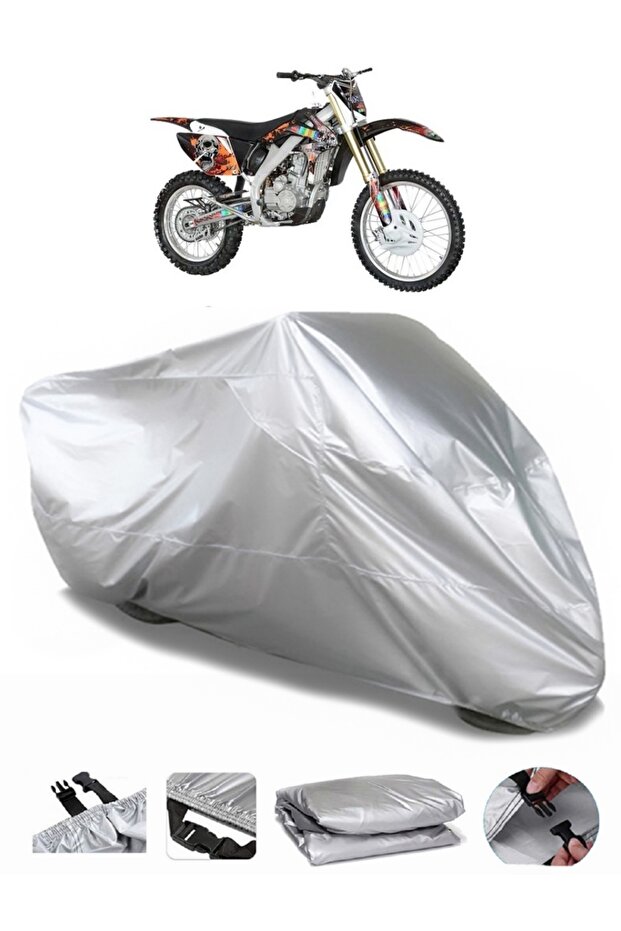 Apachi XZ 250R Rear Bag Compatible Motorcycle Tarpaulin Waterproof Durable Fabric