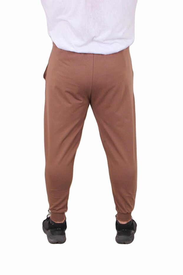 Plus Size Basic Sweatpants Full Lycra 11516 TABA - 4