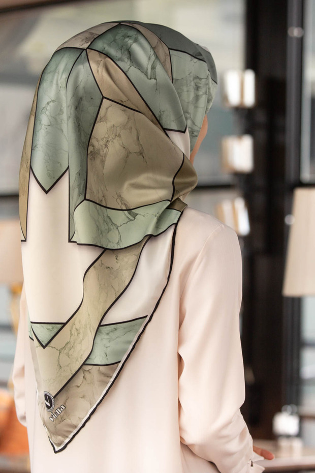 Rayon Eşarp (İpek İçermez) - 1