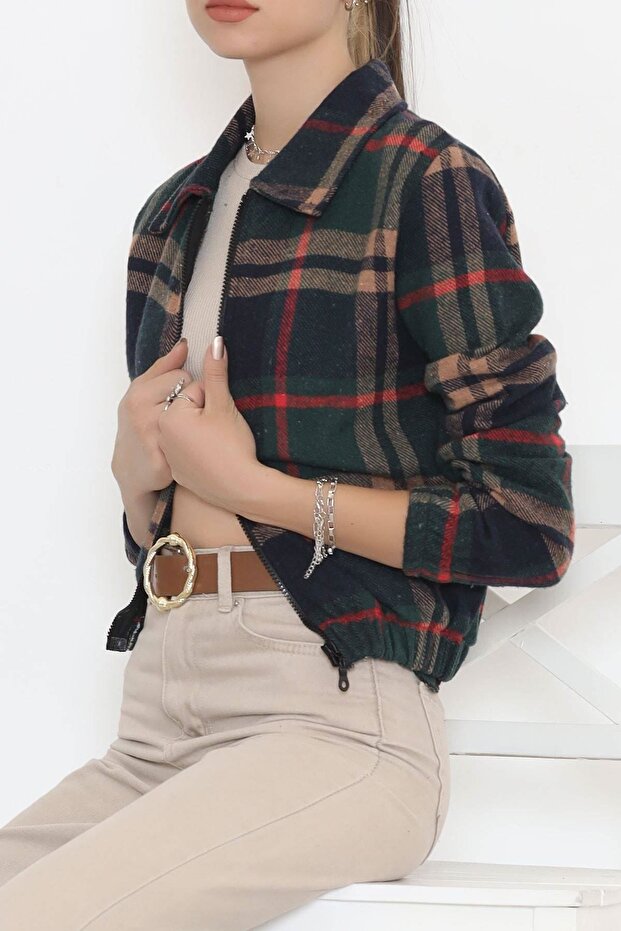 Patterned Stamp Jacket - 3