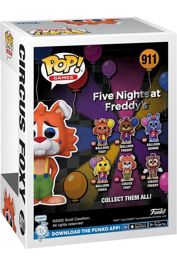 POP Figür Games: Five Nights At Freddys - CIRCUS FOXY - 3