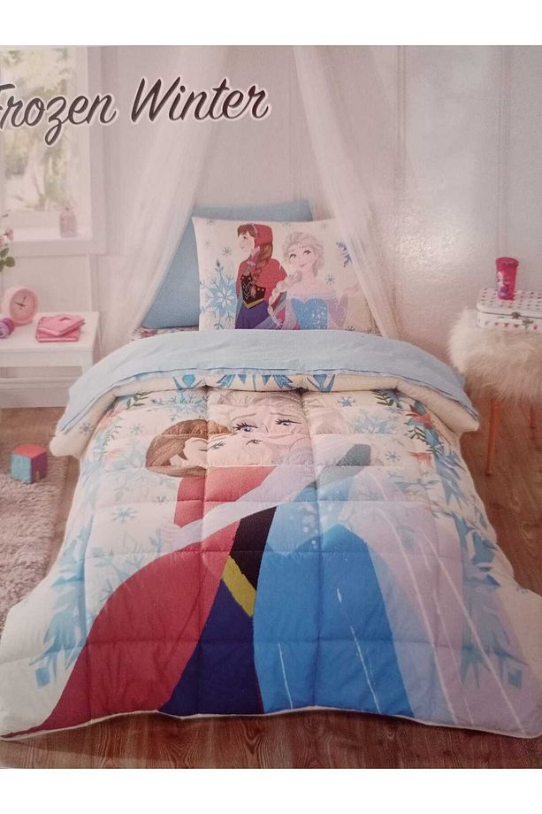 ÖZDİLEK FROZEN WİNTER TEK KİŞİLİK UYKU SETİ SLEEP SET - 1