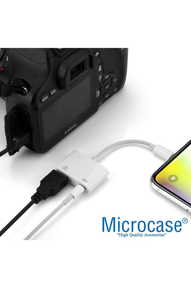 USB 3.0 iPhone iPad Lightning Şarj ve Kamera Adaptörü PD30 - AL4115 - 3