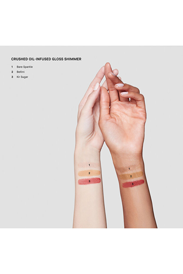 Crushed Oil-ınfused Gloss Shimmer / Işıltılı Dudak Parlatıcısı - Bare Sparkle 6ml 716170257167 - 4