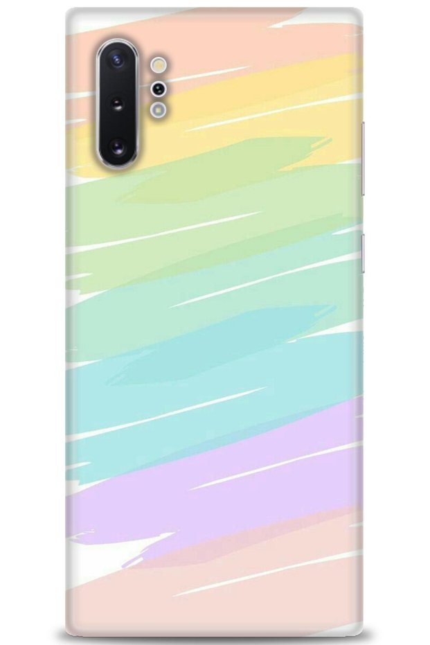 Samsung Galaxy Note 10 Plus Case Hd Printed Case - Color Palette + Full Screen Protector