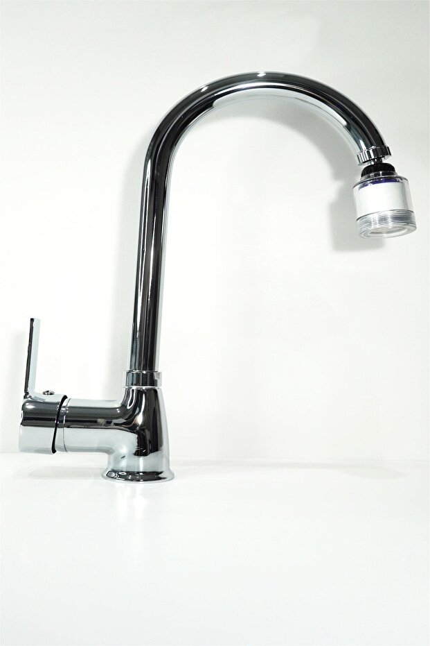 Kitchen Tap Faucet Fountain with Anti-Limescale Head