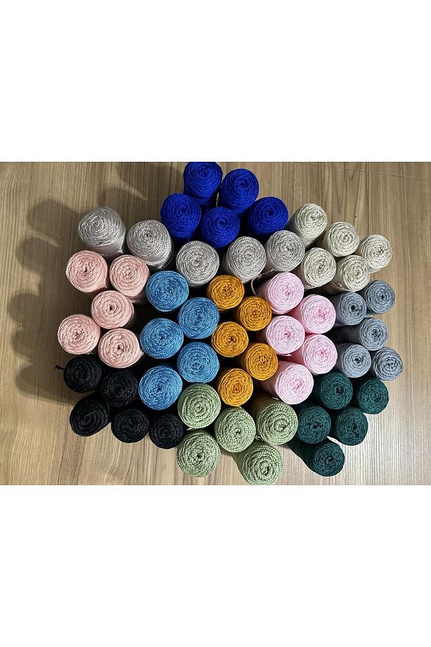 Polyester Makrome Ip (3 Mm - 100 gr) Sepet Ipi , Çanta Ipi , Puset Ipi , Örgü Ipi , Paspas Ipi - 4