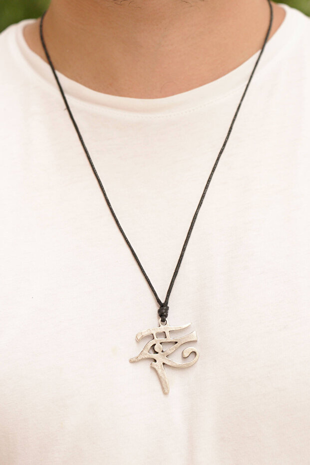 Unisex Eye of Horus Themed Adjustable Necklace