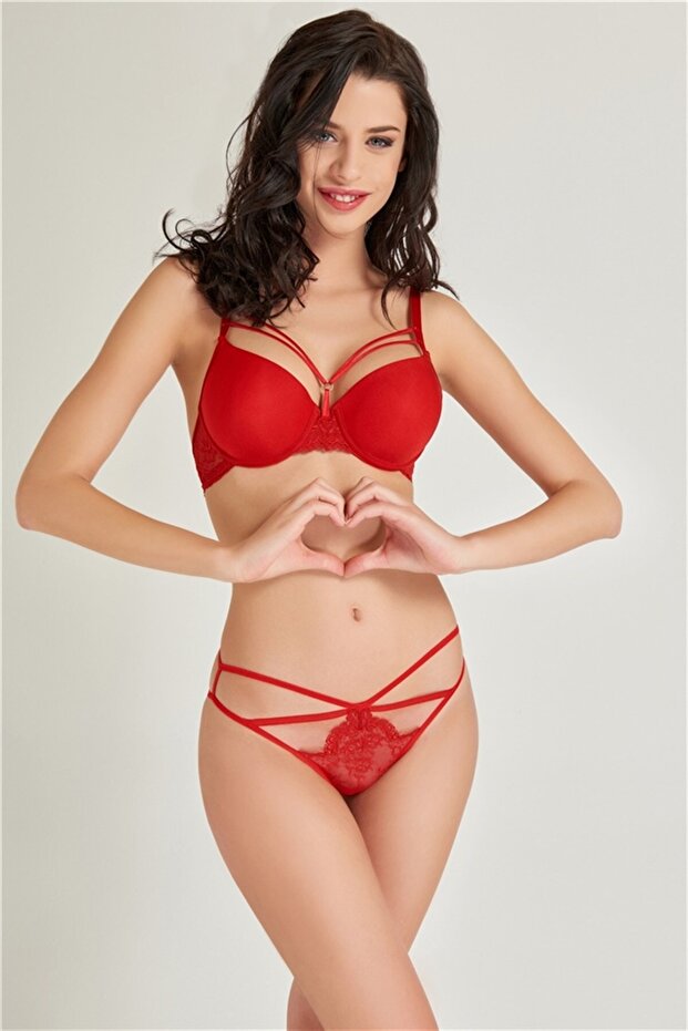 2589 - حمالة صدر إسفنجية من الدانتيل - 2