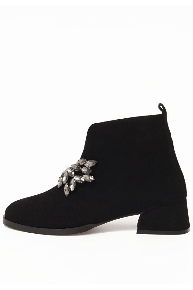 Taşlı Süet Bot - 1