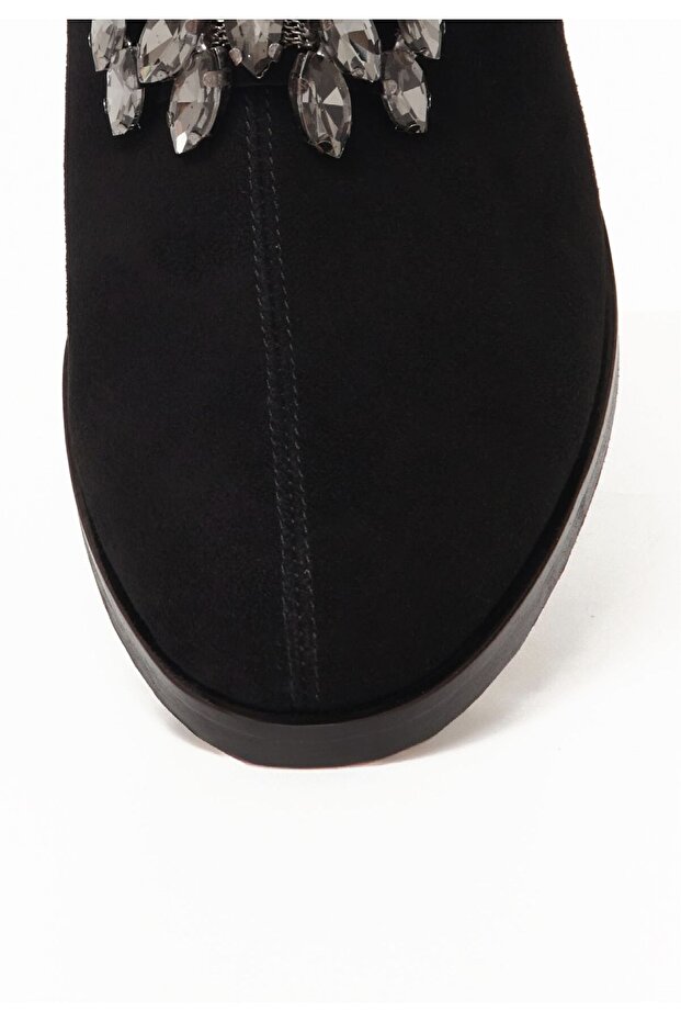 Taşlı Süet Bot - 4