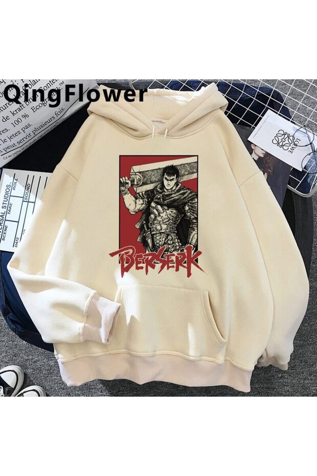 Berserk Guts Harajuku Unisex Hoodie mod77