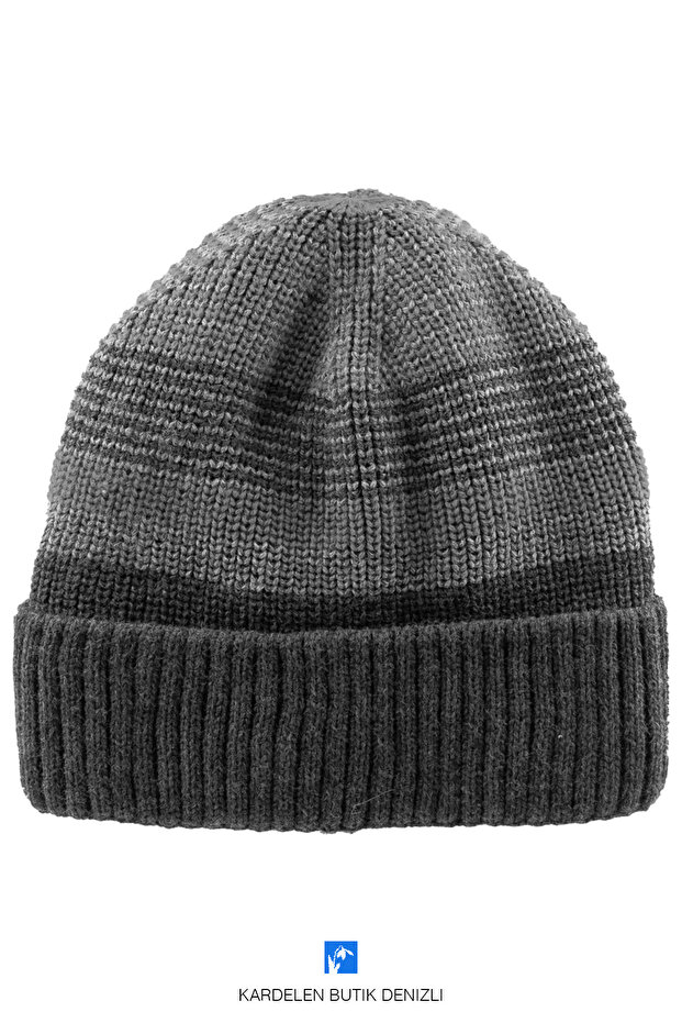 Warm Winter, Fleece-lined Knitted Beanie with Miflon inside