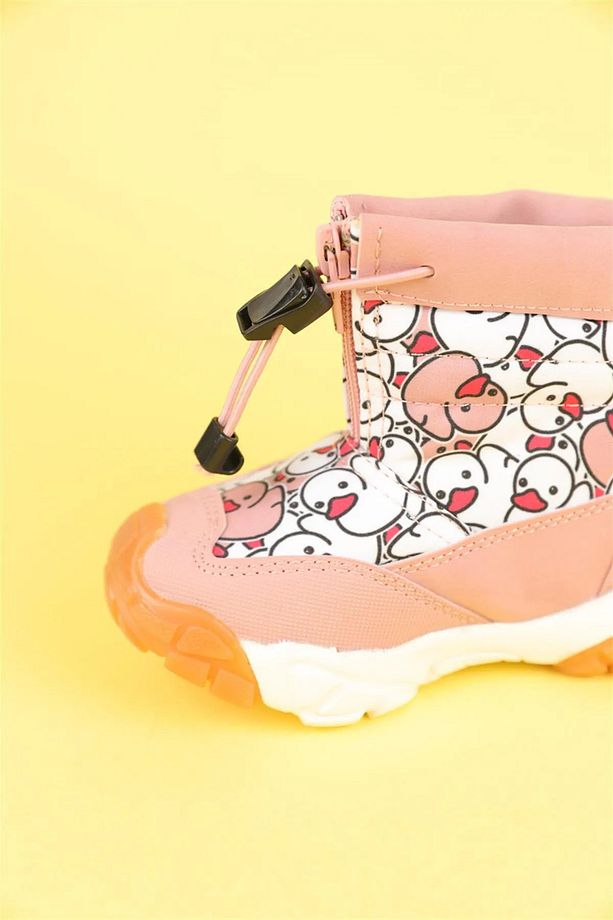 Melon Ortopedik Çocuk Kar Botu Pembe - 6