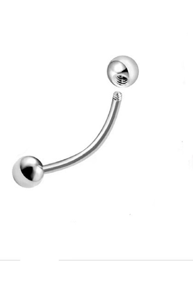 Çelik kaş pirsingi - 6