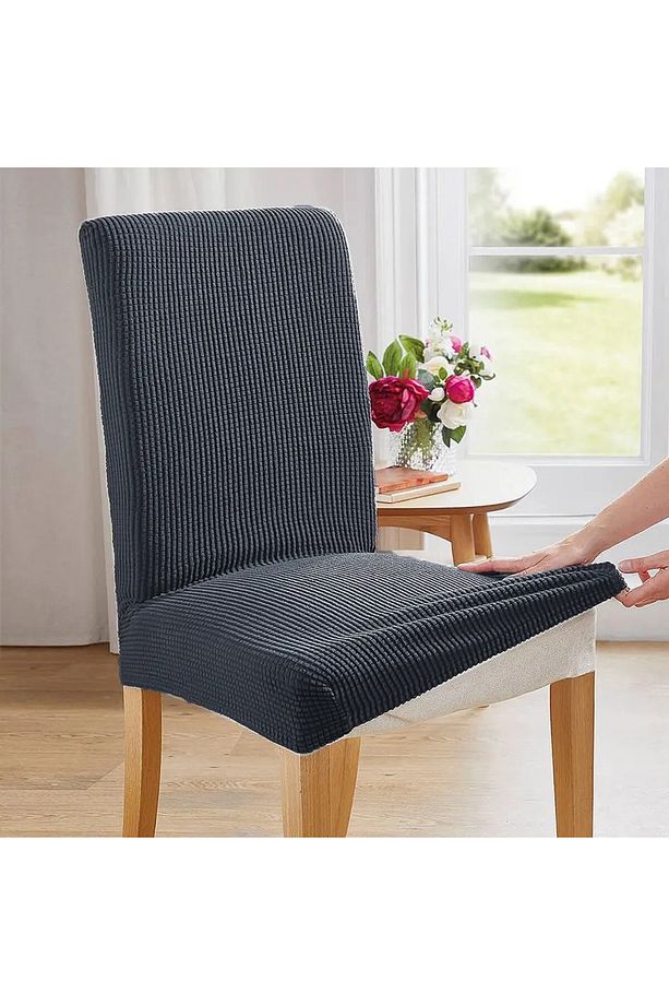 Sandalye kılıfı sandalye örtüsü 1adet - 3