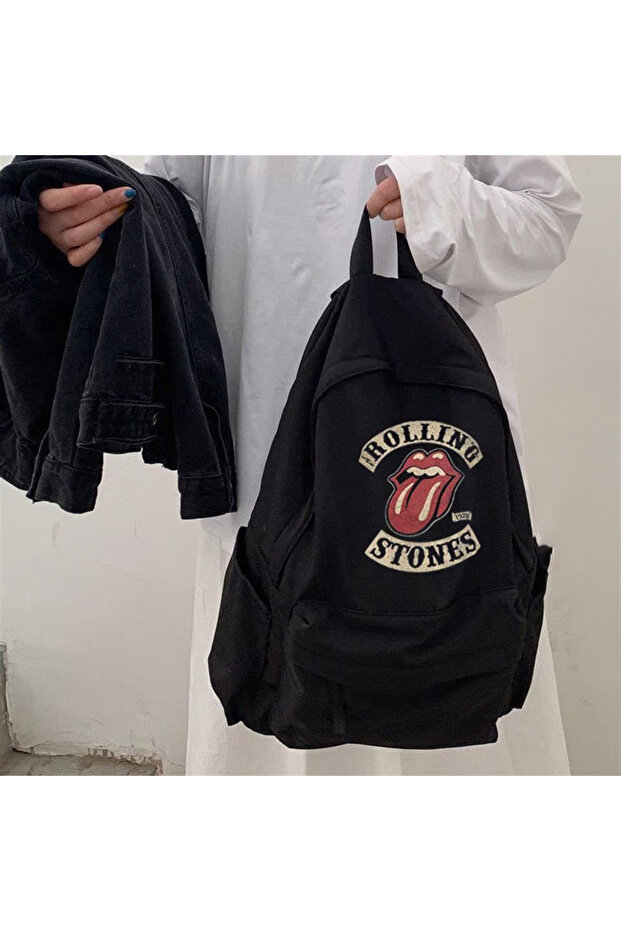 حقيبة ظهر للجنسين مطبوعة من Dape Rolling Stones Vintage