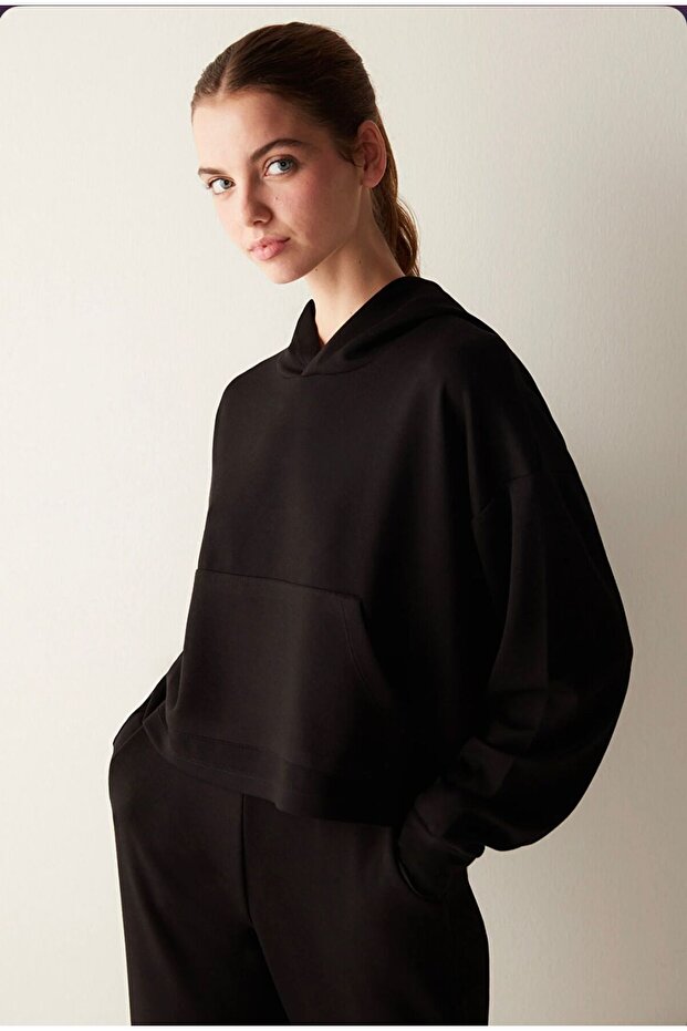 Sılky feel sweatshırt - 2