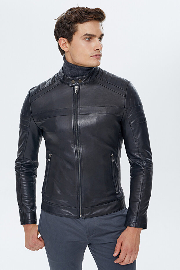 Duncan Erkek Deri Ceket - 3