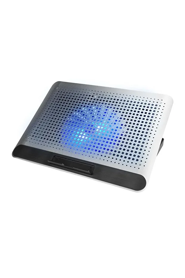 AD-Q5 Windcooler Hız Kontrollü Alüminyum Gövde 2Usb Notebook Soğutucu - 1