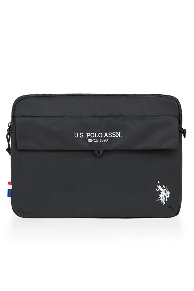 BASE. Polo Assn. 23685 Unisex Laptop Briefcase with Compartment BLACK